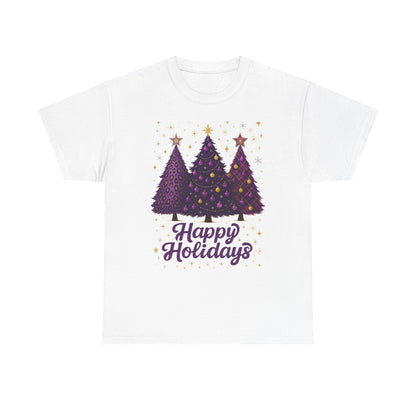 Christmas Tree Unisex Tee - Happy Holidays Design