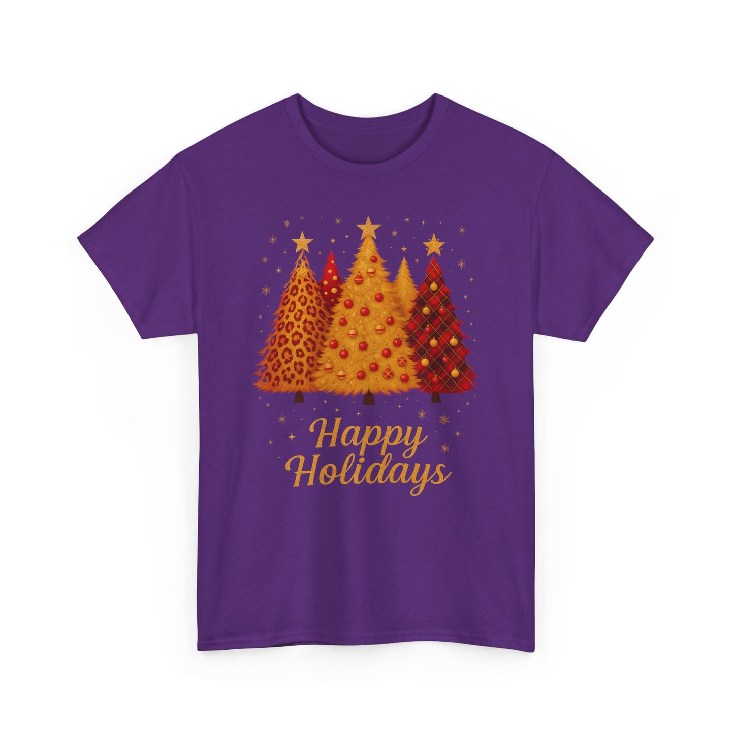 Happy Holidays Christmas Trees Tee
