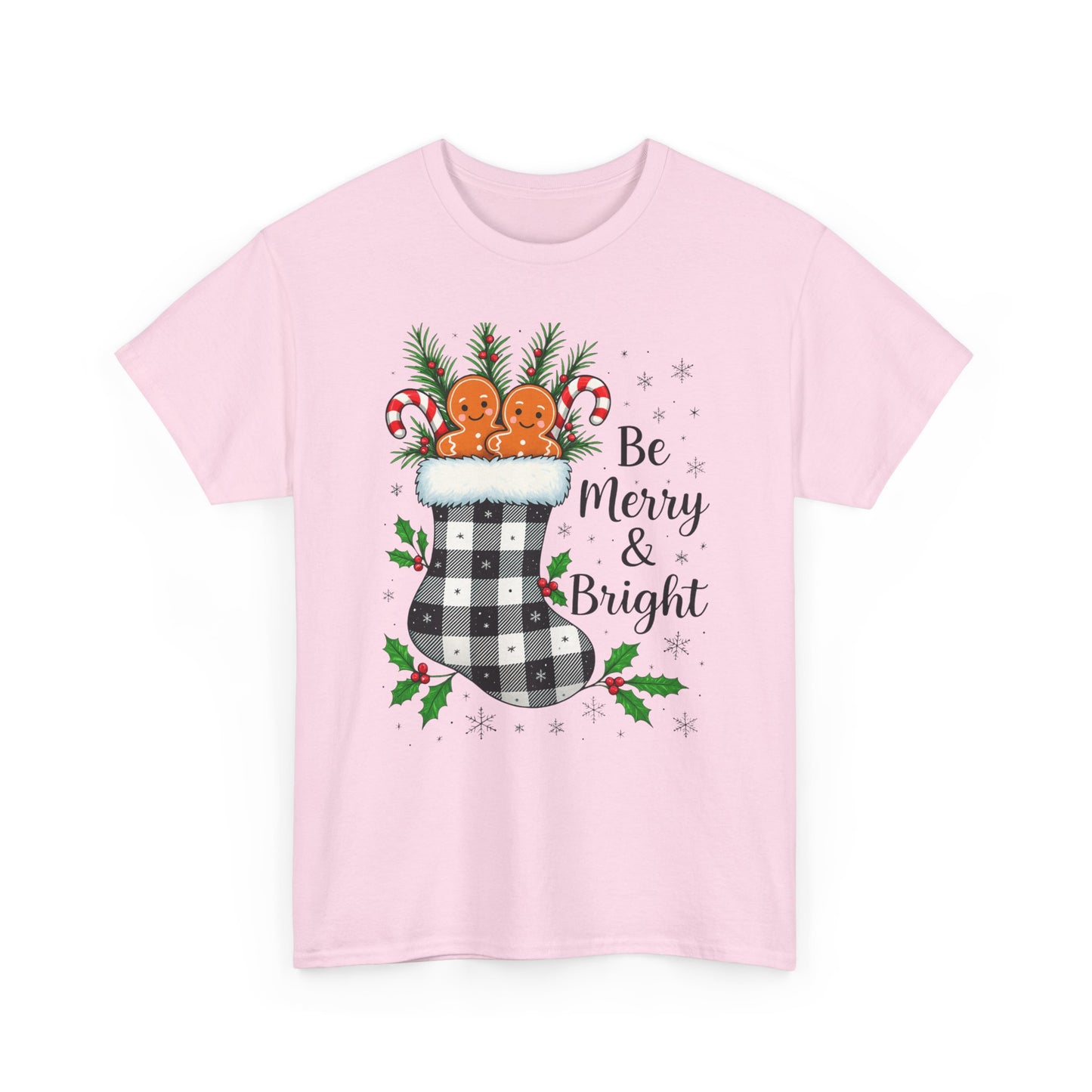 Merry & Bright  Stocking Tee