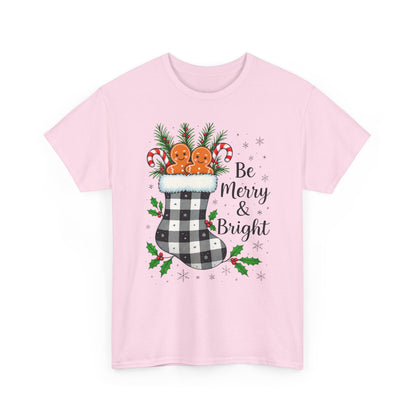 Merry & Bright  Stocking Tee
