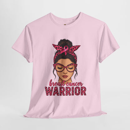 Breast Cancer Warrior Tee, Inspirational T-Shirt for Survivors, Supportive Gift for Cancer Awareness Events, Unisex Cotton Top, [...]