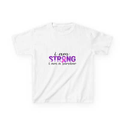 Strong Survivor Dinosaur Tee - Christmas Gift for Kids