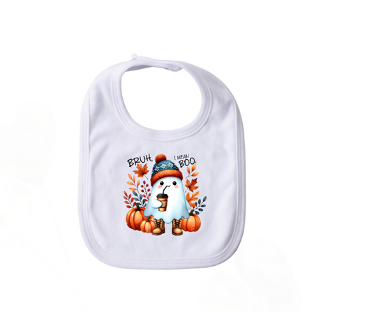 Boo Crew Halloween Bib