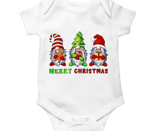 Gnome Merry Christmas Onesie