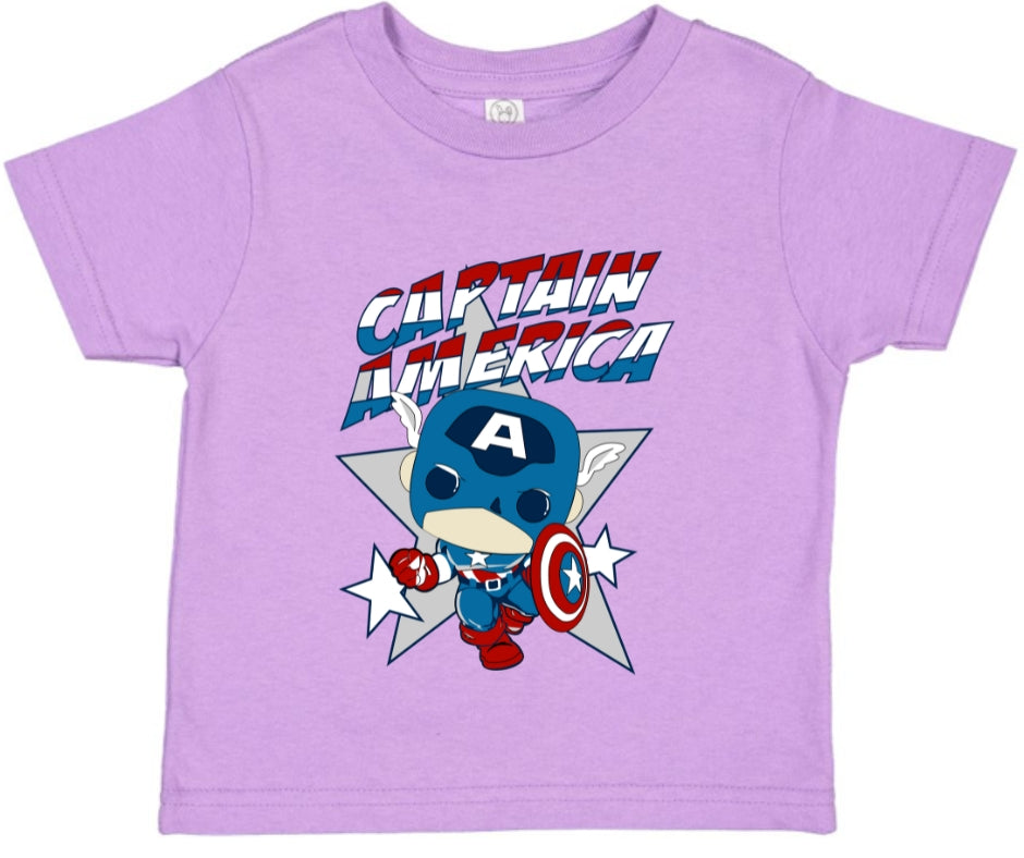 Cap America Kid T- Shirts