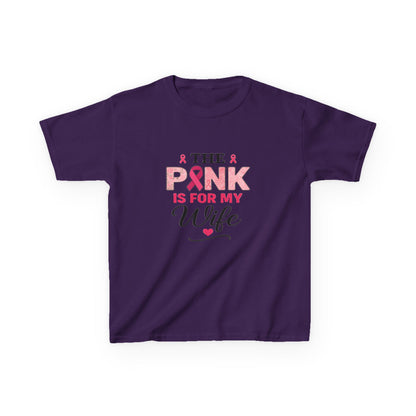 Pink Ribbon Wife Support Tee - Breast Cancer Awareness
