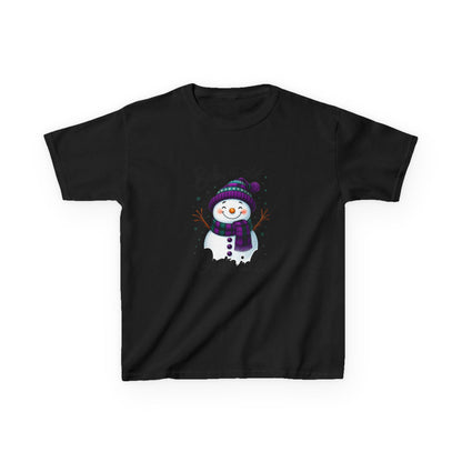 Baby It's Cold Outside Snowman Kids Christmas Tee