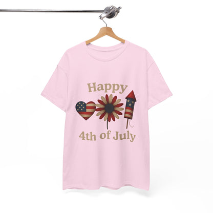 Happy 4th of July Patriotic Tee