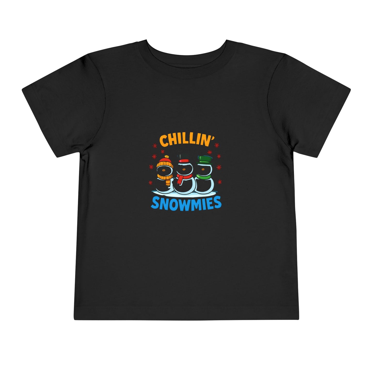 Chillin' with My Snowmies Toddler Christmas Tee