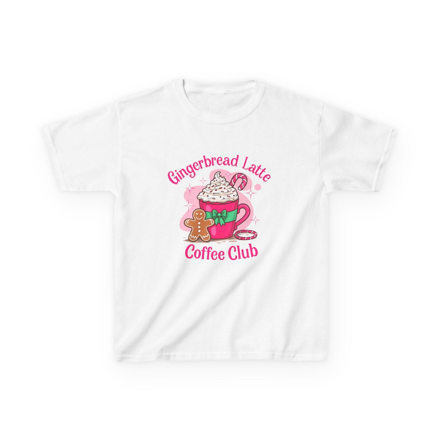 Gingerbread Latte Dino Tee - Christmas Fun!