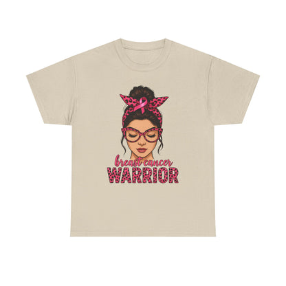 Breast Cancer Warrior Tee - Pink Ribbon Support