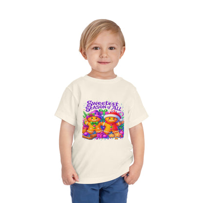 Sweetest Season Gingerbread Christmas Toddler Tee