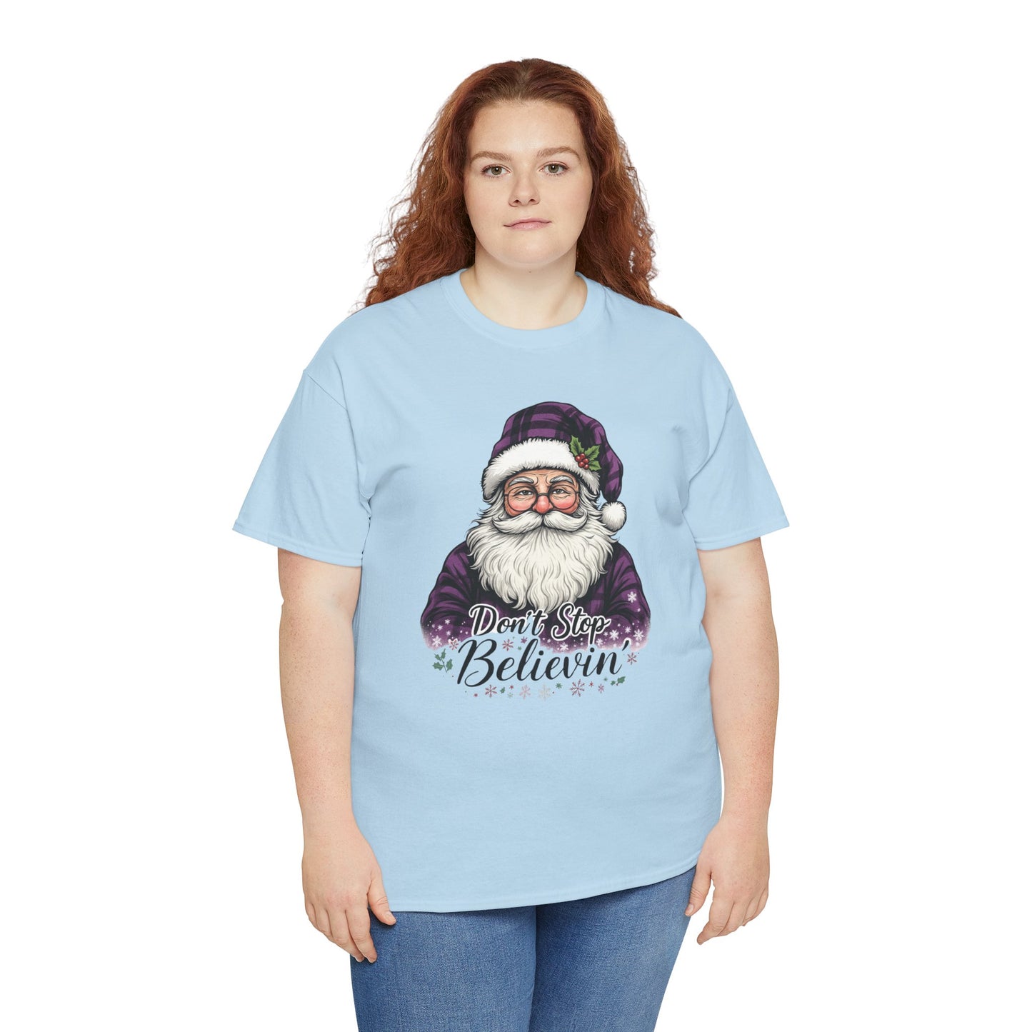 Don't Stop Believin' Santa Tee