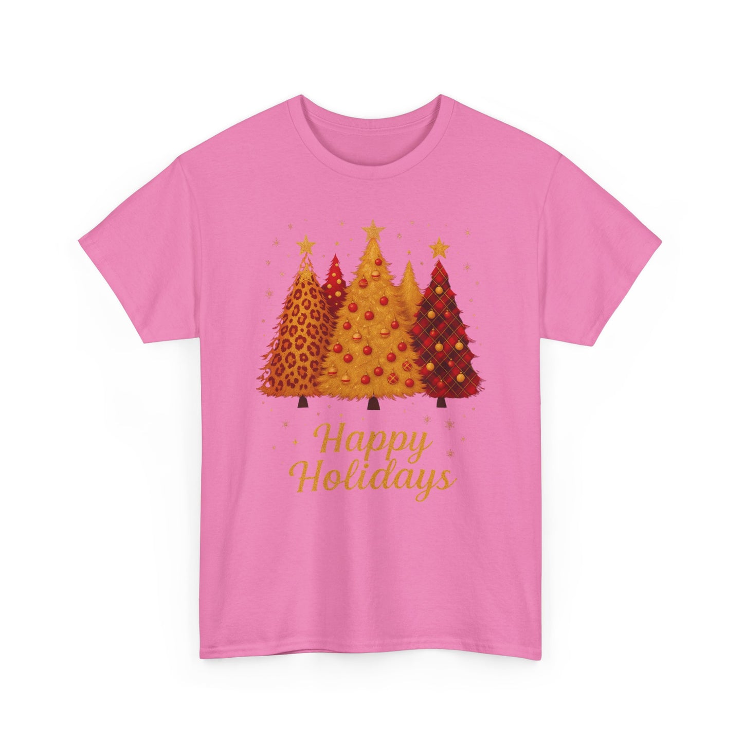 Happy Holidays Christmas Trees Tee