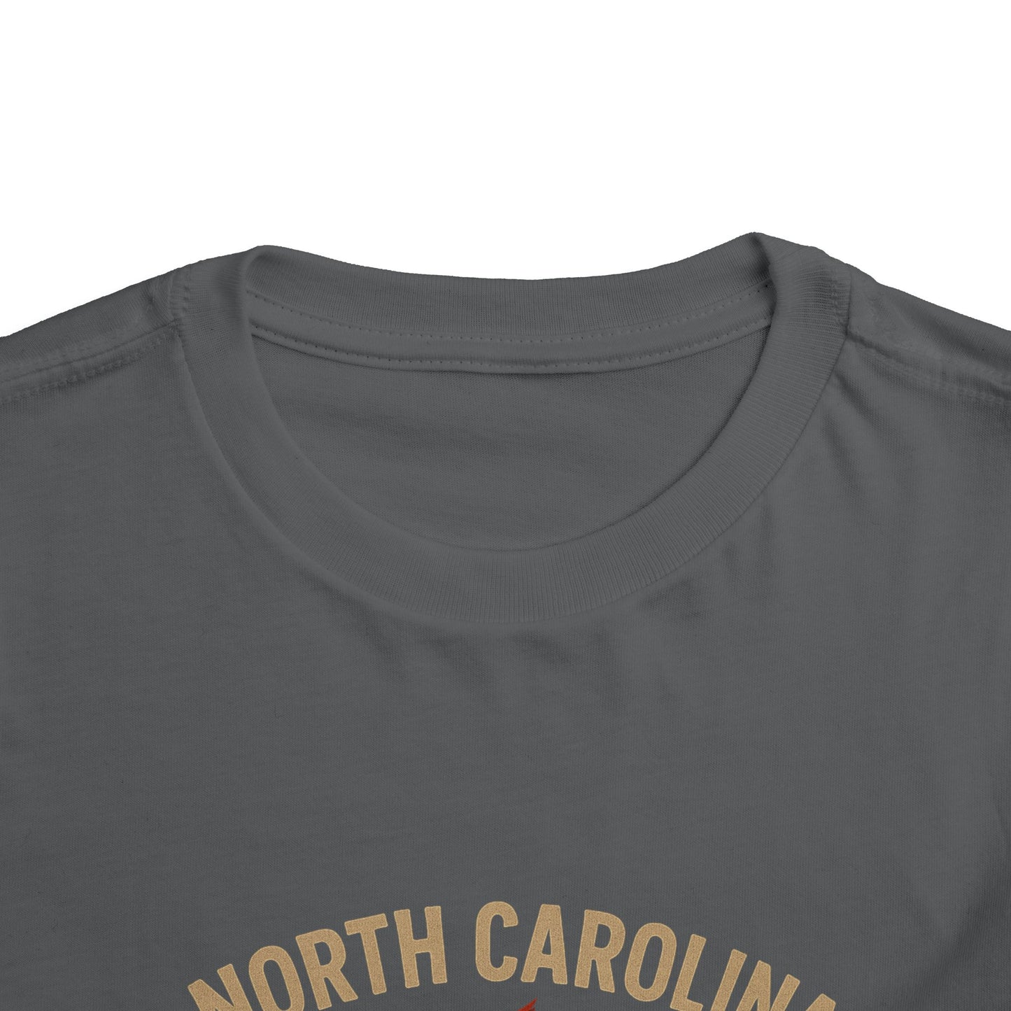 Toddler Tee - NC Cardinal and Dogwood Flower Design