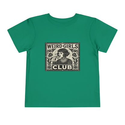 Weird Girls Club Tee - Vintage Linocut Christmas