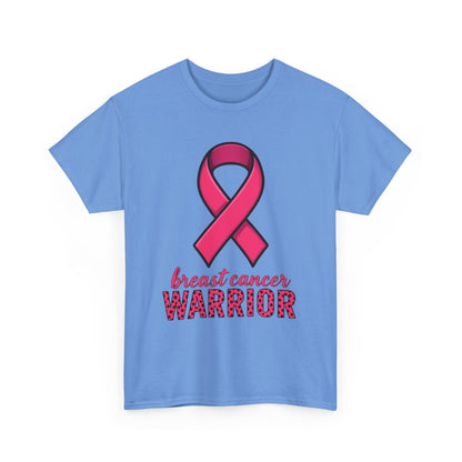 Breast Cancer Warrior Pink Ribbon Tee