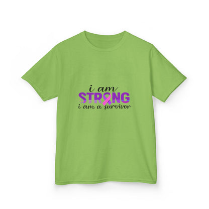 Strong Survivor Dinosaur Tee - Christmas Gift for Kids