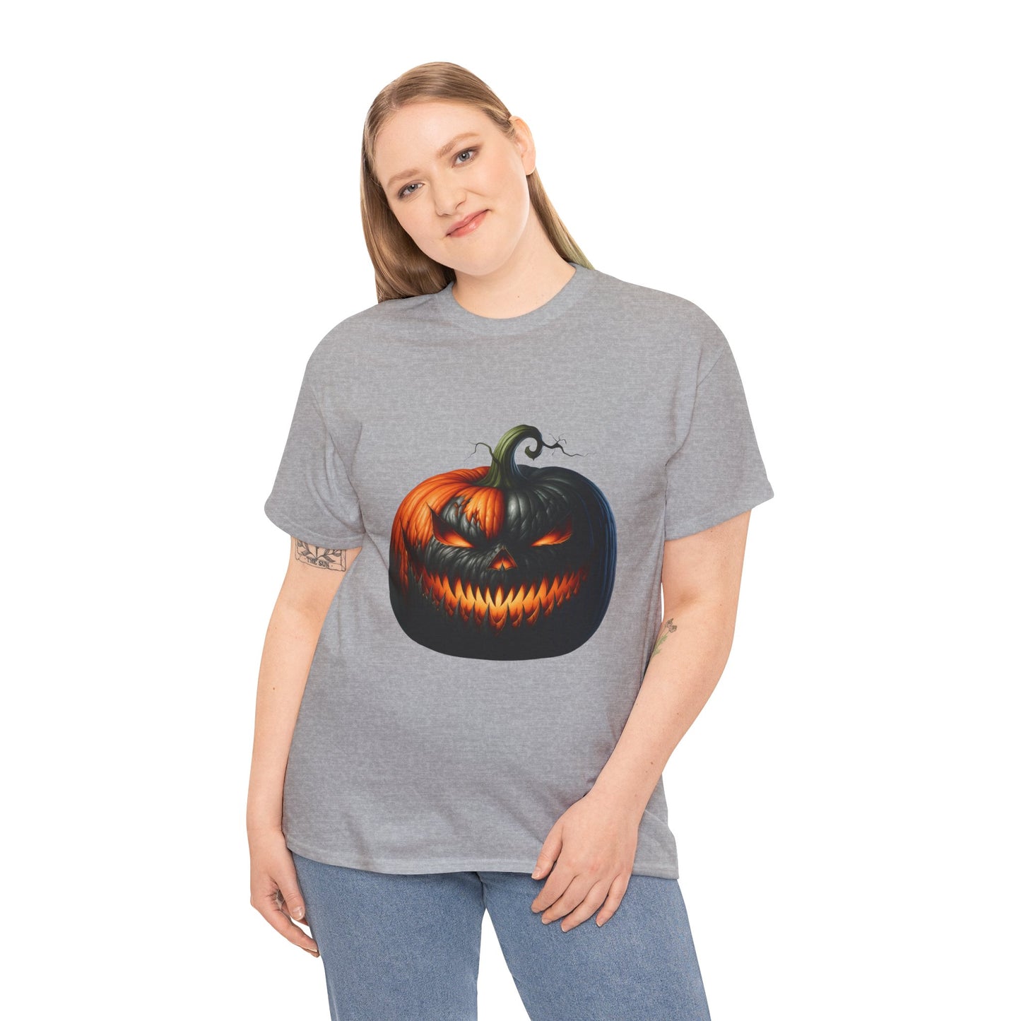 Sinister Pumpkin – Halloween Glow Tee