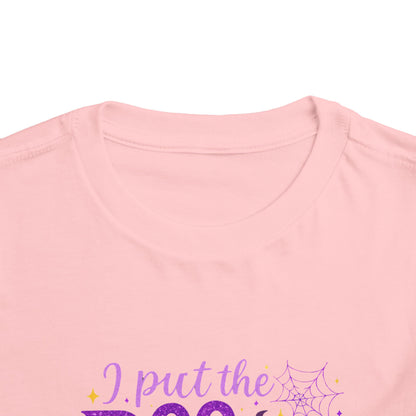Boo-jee Halloween Toddler Tee