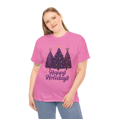 Christmas Tree Unisex Tee - Happy Holidays Design