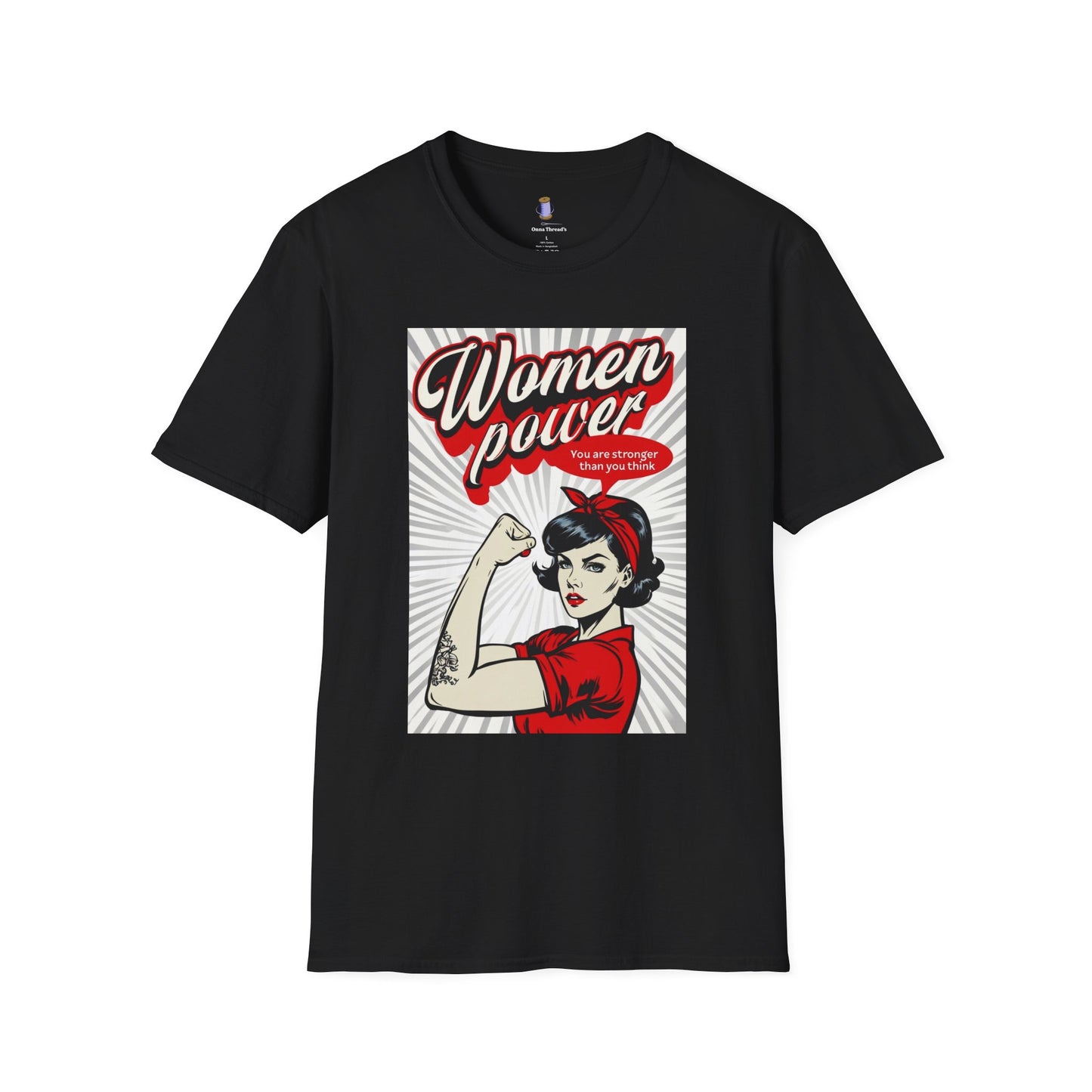 Empowerment T-Shirt - Women Power Design, Feminist Gift, Casual Wear, Birthday Gift, Motivational Apparel