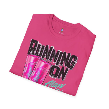 Running on a Prayer T-Shirt, Unisex Graphic Tee, Fun Casual Wear, Gift for Friends, Everyday Style, Faith-Inspired Apparel