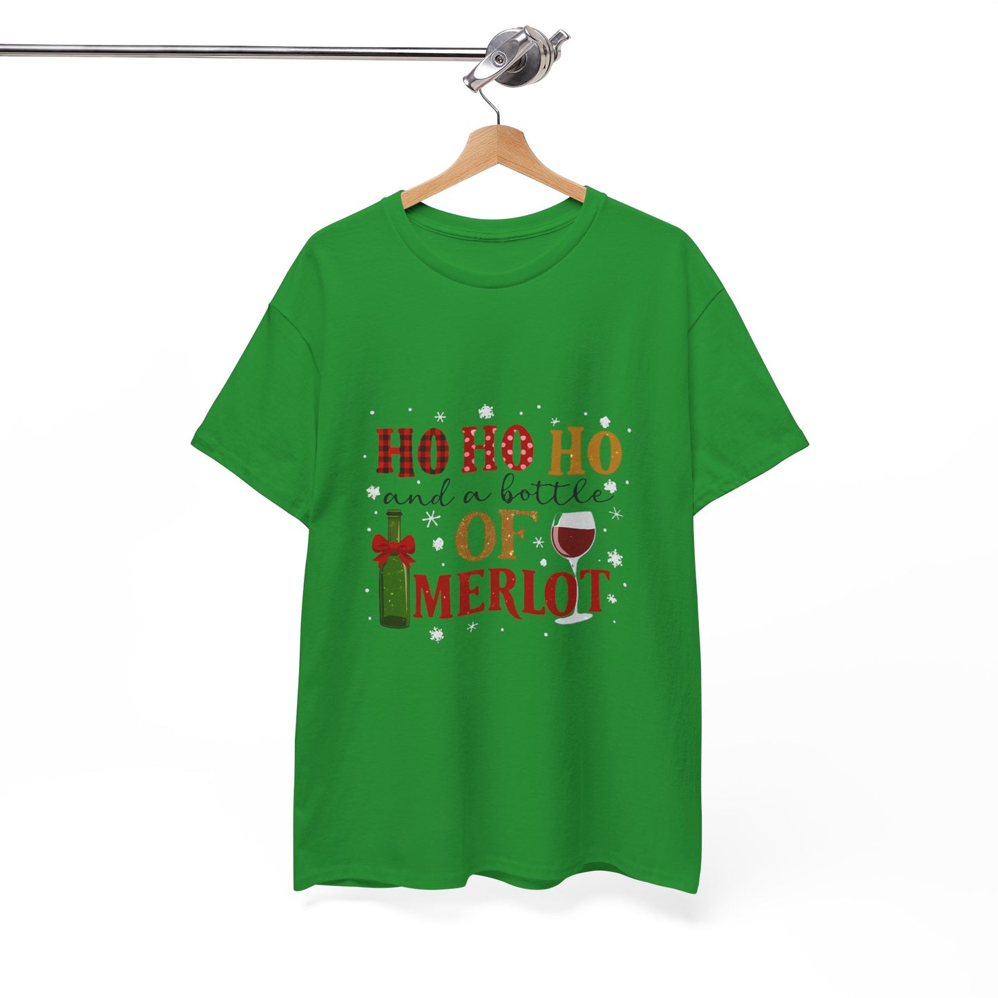 Ho Ho Ho Merlot Christmas Tee