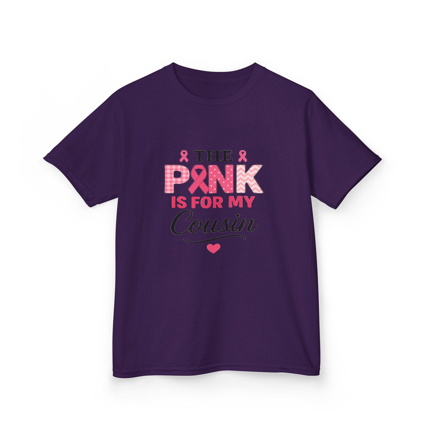 Pink Ribbon Cousin Tee - Breast Cancer Awareness