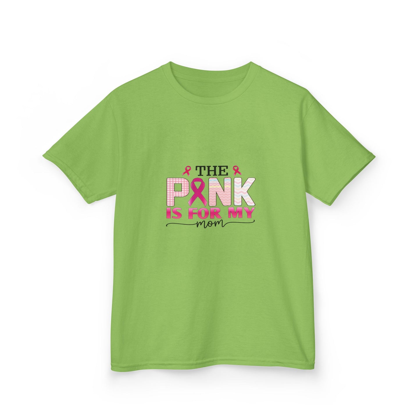 Pink Ribbon Mom Dinosaur Tee - Breast Cancer Awareness
