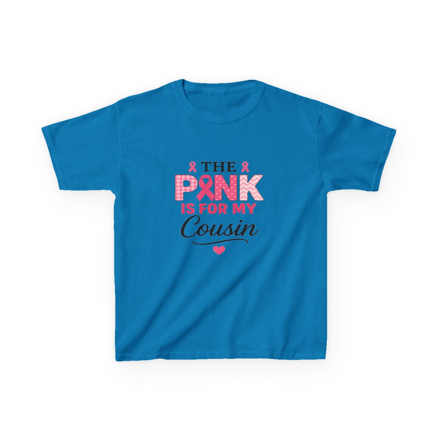 Pink Ribbon Cousin Tee - Breast Cancer Awareness