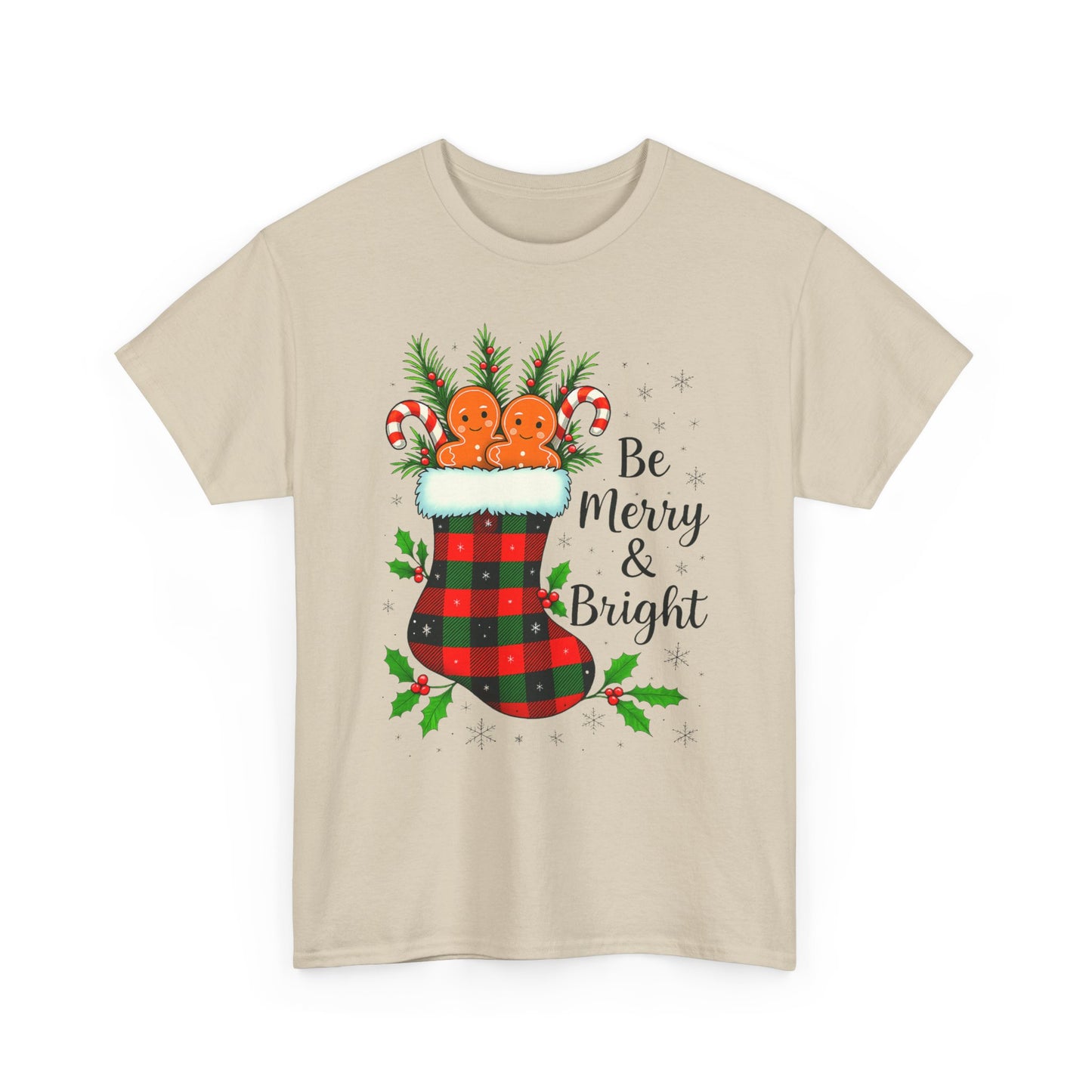 Christmas Plaid Stocking Tee