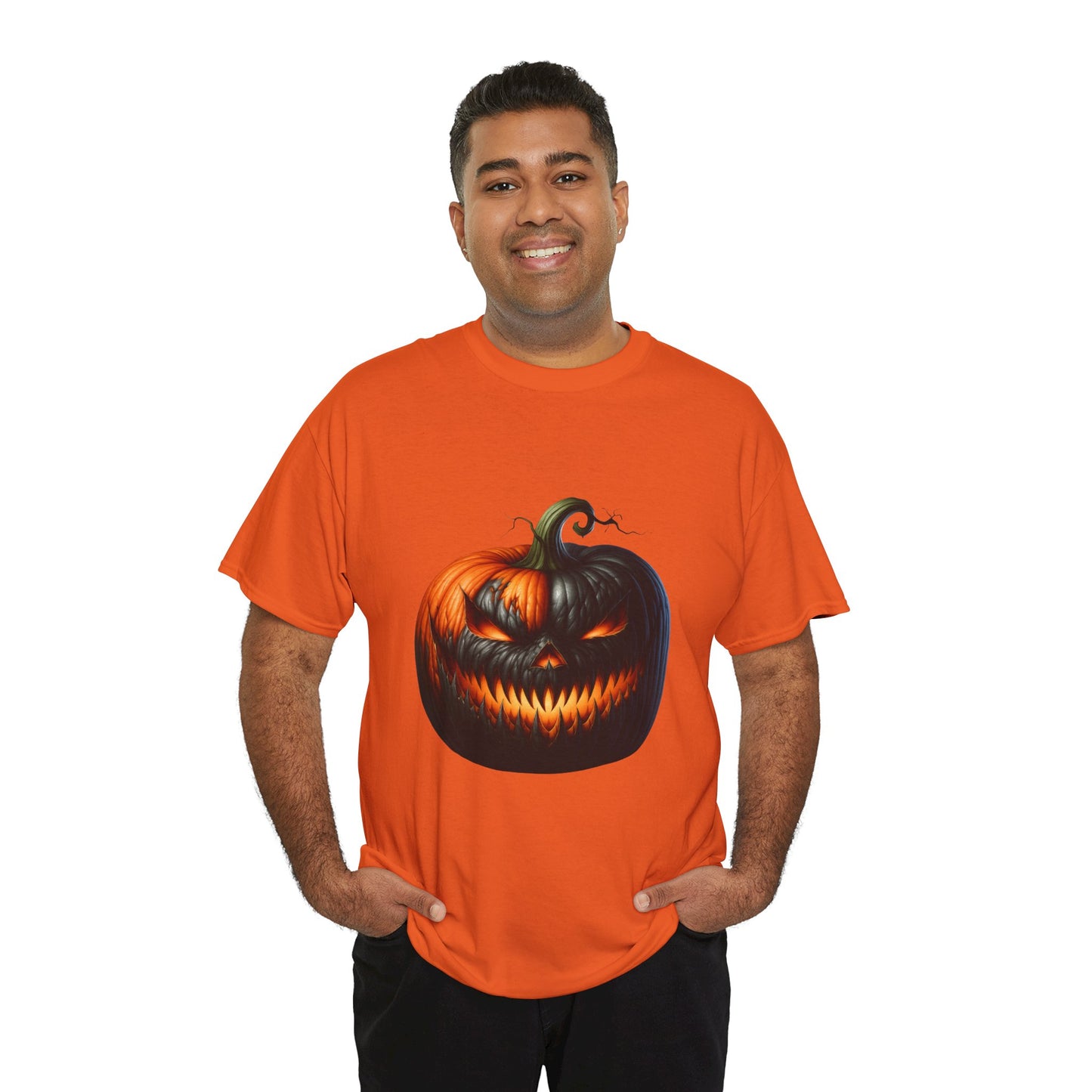 Sinister Pumpkin – Halloween Glow Tee