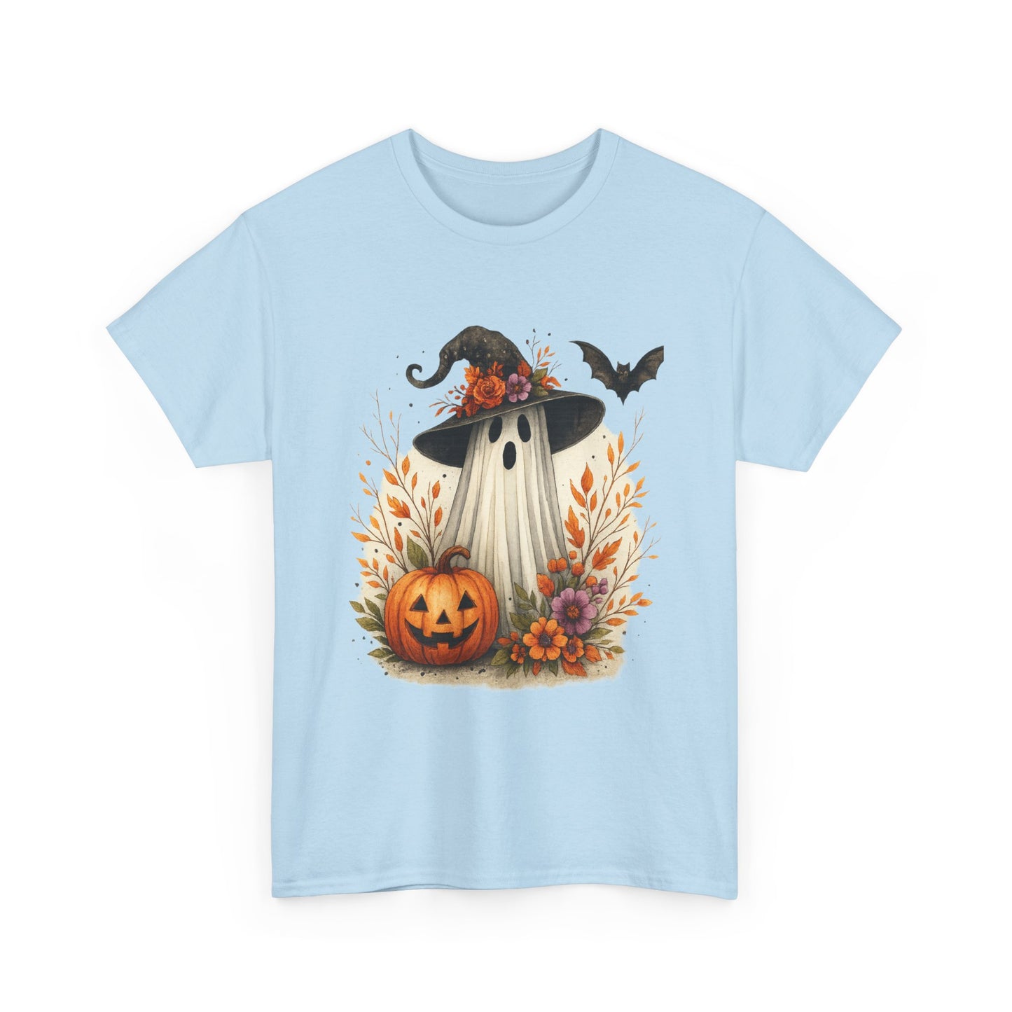 Whimsical Ghost Halloween Tee