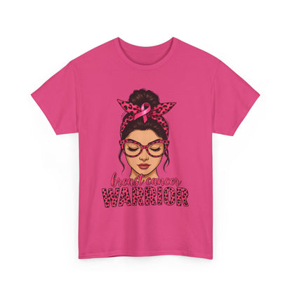 Breast Cancer Warrior Tee - Pink Ribbon Support