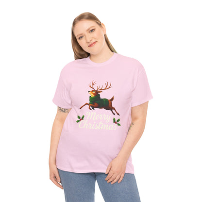 Merry Christmas Reindeer Tee
