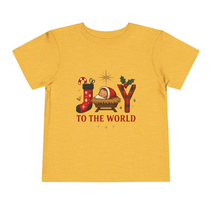 Joy to the World Toddler Christmas Tee