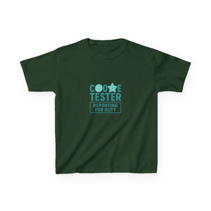 Cookie Tester Dinosaur Christmas Kids Tee
