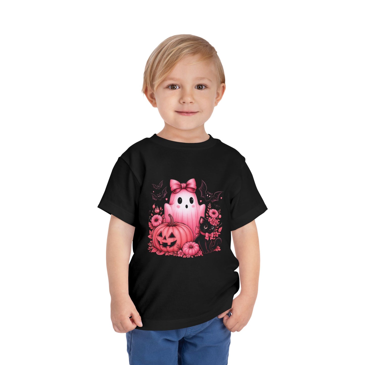 Toddler Spooky Ghost Halloween Tee