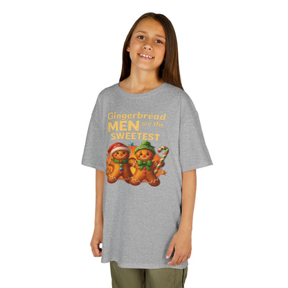 Gingerbread Men Kids Tee, Festive Holiday Shirt, Cute Christmas Outfit, Sweet Treat Apparel, Winter Celebration Wear, Kid's Holiday Gift