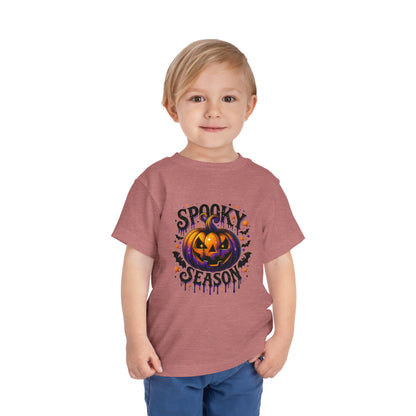 Spooky Season Jack-o'-Lantern Toddler Tee