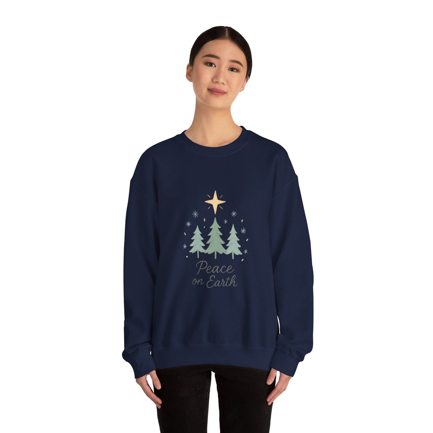 Peace on Earth Crewneck Sweatshirt