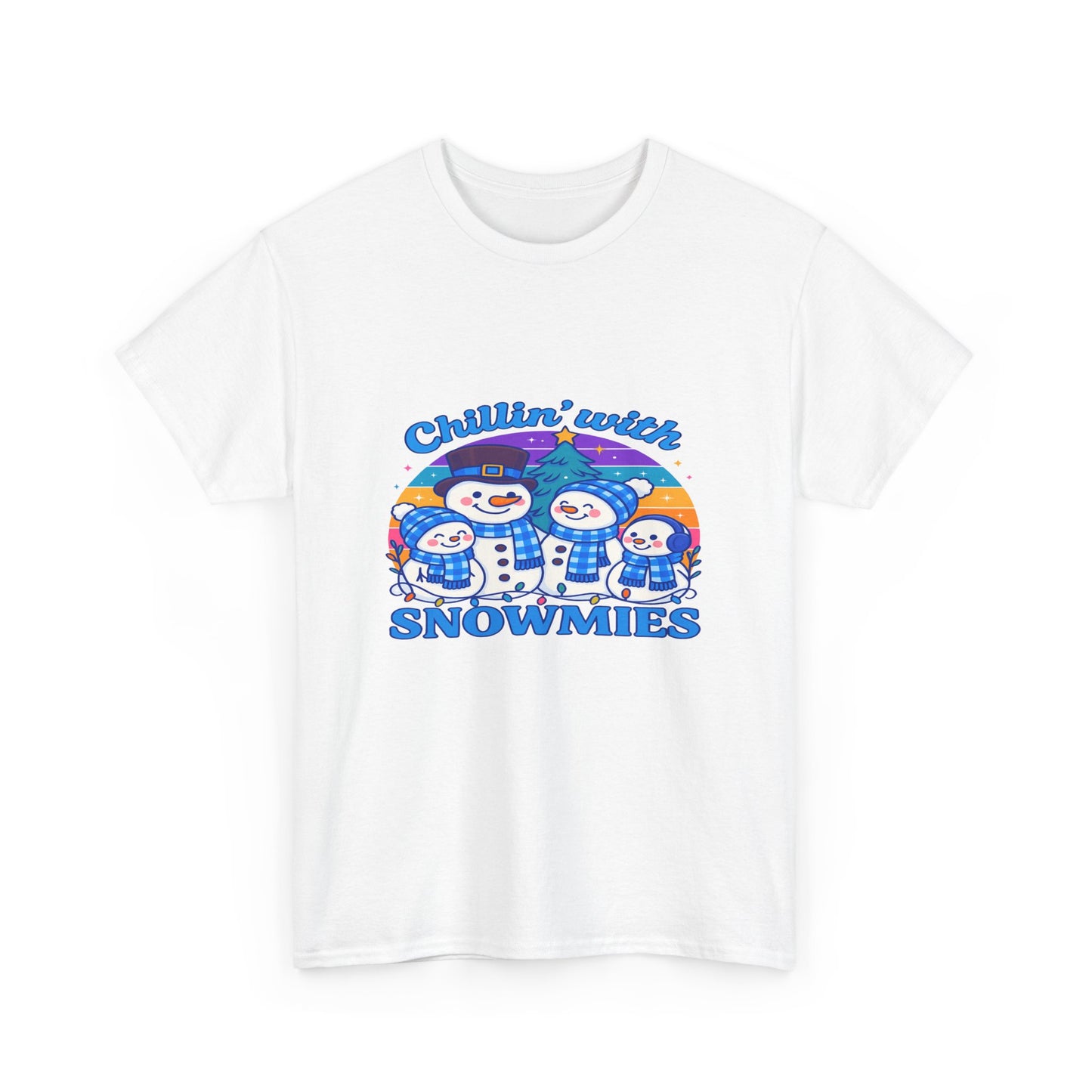 Snowman Family Tee - Chillin with my SNOWMIES