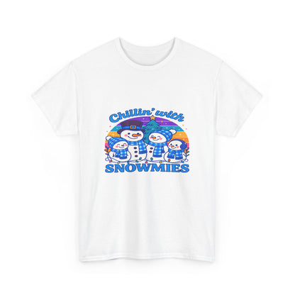 Snowman Family Tee - Chillin with my SNOWMIES