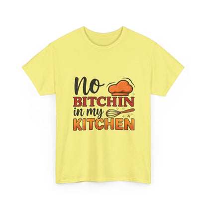 Retro Kitchen Unisex Tee | No Bitchin' in My Kitchen