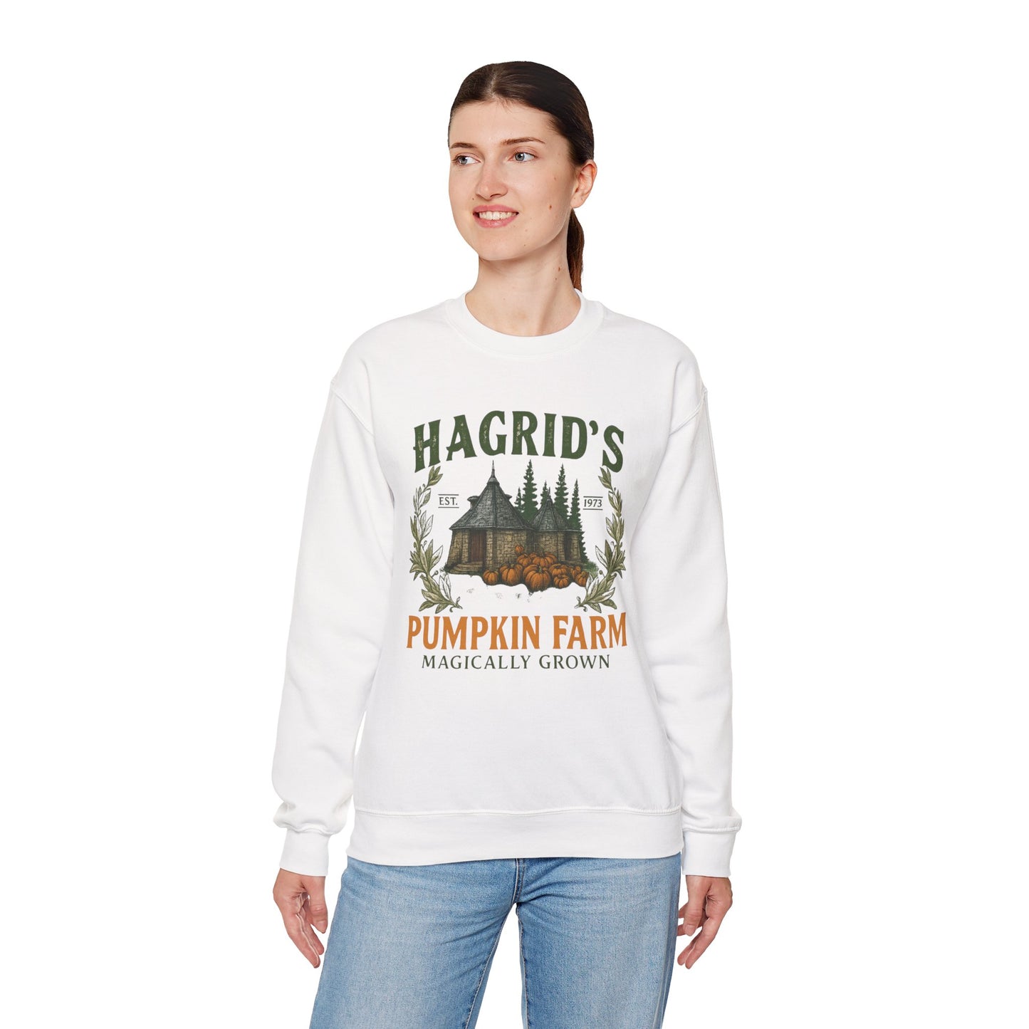 Hagrid's Pumpkin Farm Halloween Crewneck