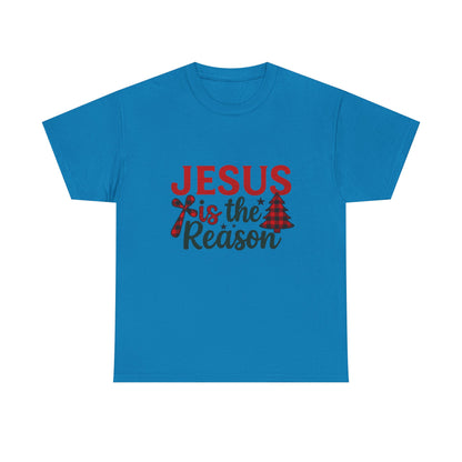 Jesus is the Reason Christmas Tee - Faith-Based Holiday Gift