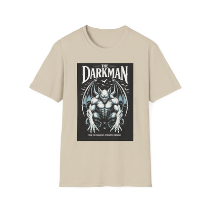 Darkman Graphic T-Shirt, Unisex Softstyle Tee, Edgy Apparel, Casual Wear, Halloween Costume, Gift for Him/Her