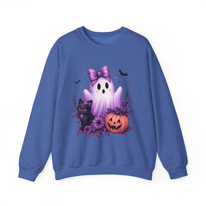 Cute Halloween Ghost Crewneck Sweatshirt
