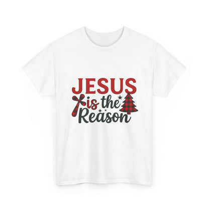 Jesus is the Reason Christmas Tee - Faith-Based Holiday Gift
